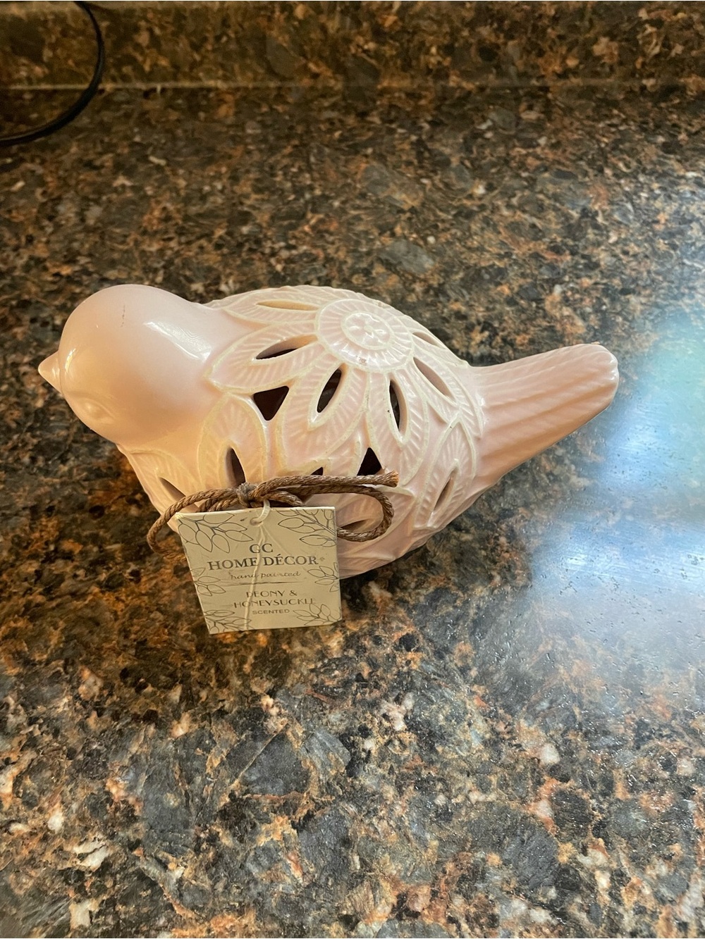 Decorative Bird - Pale Pink scented